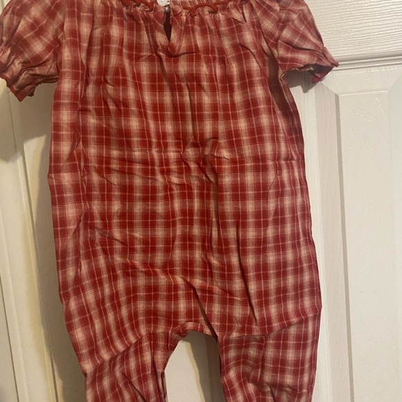 NWT Smocked Snowman Bubble Romper - Picture 7 of 7